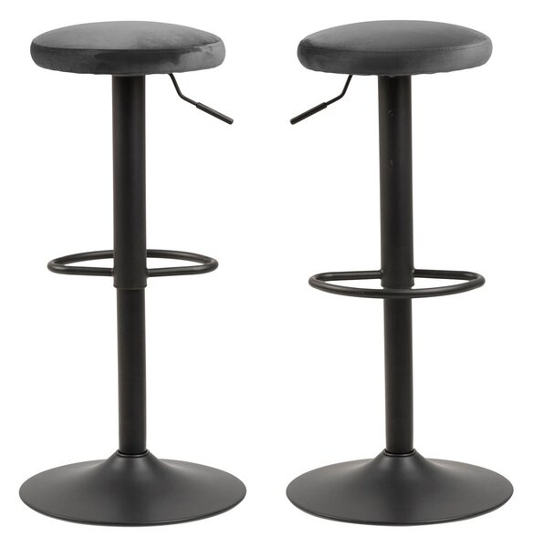 Šedá barová židle 82 cm Finch – Actona