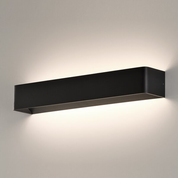 ACB Iluminacion Nástěnné LED svítidlo ICON, š. 54 cm, 32W, CRI90, CCT switch 2700-3000K Barva: Černá, Stmívání, řízení: DALI/PUSH