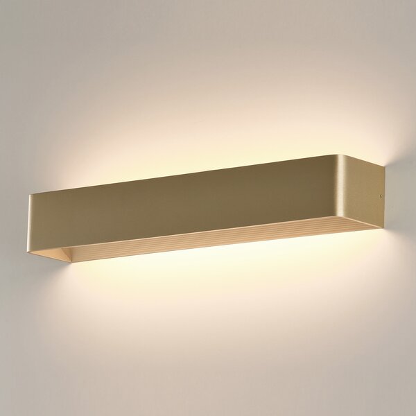 ACB Iluminacion Nástěnné LED svítidlo ICON, š. 54 cm, 32W, CRI90, CCT switch 2700-3000K Barva: Černá, Stmívání, řízení: DALI/PUSH