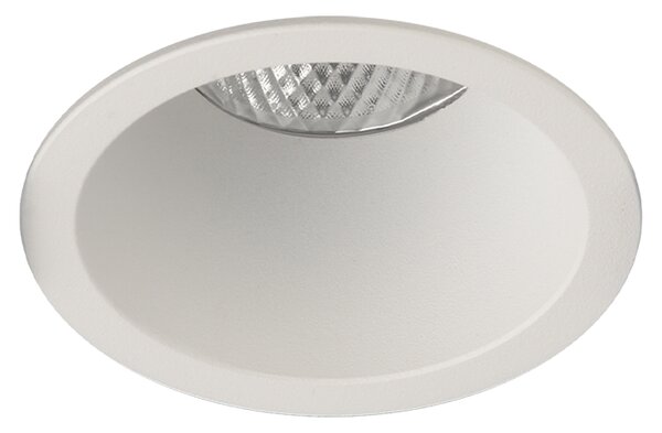 ACB Iluminacion Zapuštěné LED svítidlo KIDAL, ⌀ 10 cm, 13W, CRI90, IP44 Barva: Černá, Teplota světla: 3000K - teplá bílá, Stmívání, řízení: ON/OFF (bez stmívání)