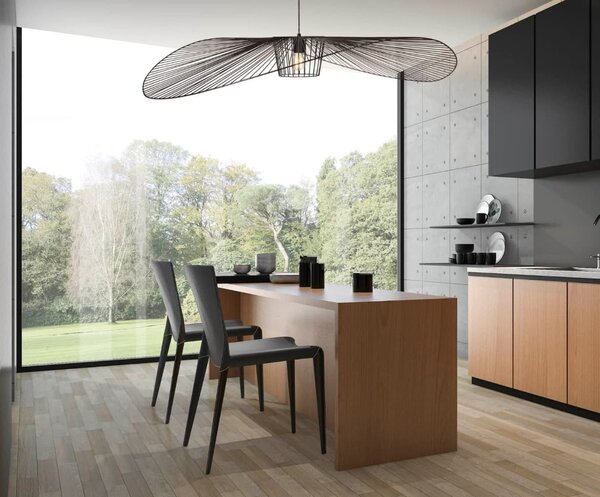 Kaja Kapelusz závěsné svítidlo 1x60 W černá KP-21CZARNY