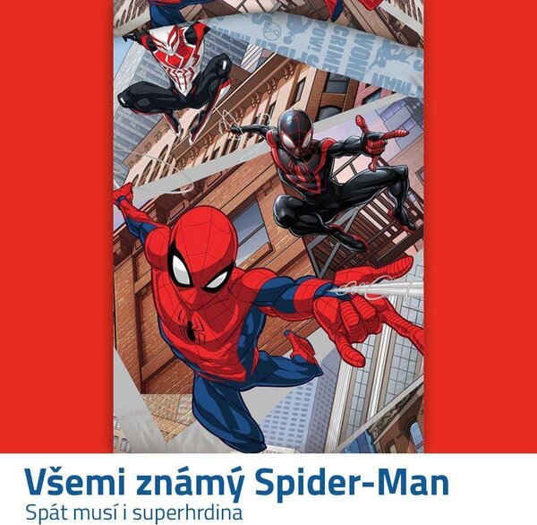 Bavlněné povlečení - Spider-Man