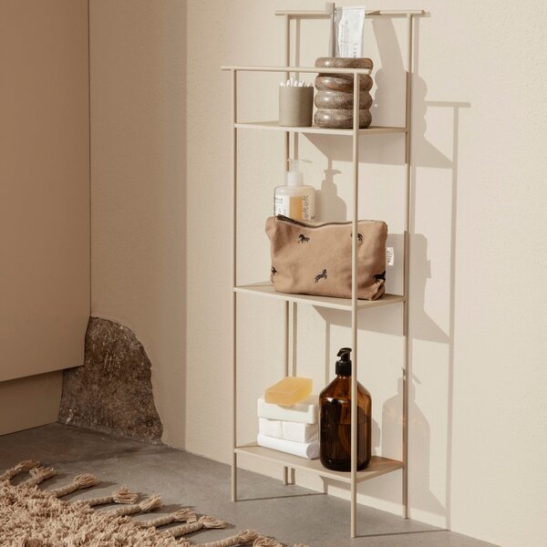 FERM LIVING Policová sestava do koupelny Dora, Black