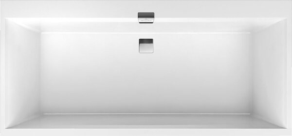 Villeroy & Boch Squaro Edge 12 obdélníková vana 180x80 cm bílá UBQ180SQE2DV-01