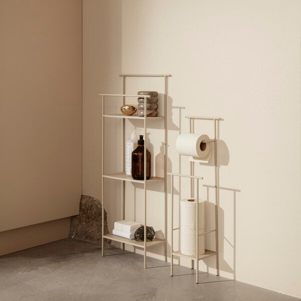 FERM LIVING Policová sestava do koupelny Dora, Black