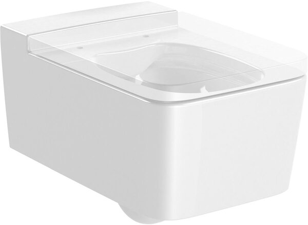 Roca Inspira záchodová mísa závěsná bez splachovacího kruhu onyx A346537640