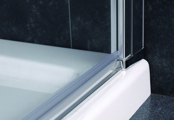 Oltens Trana sprchové dveře 80 cm skládací chrom lesk/průhledné sklo 21207100