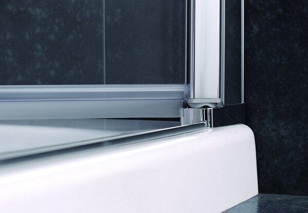 Oltens Trana sprchové dveře 80 cm skládací chrom lesk/průhledné sklo 21207100