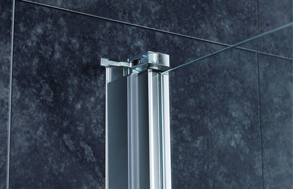 Oltens Trana sprchové dveře 80 cm skládací chrom lesk/průhledné sklo 21207100