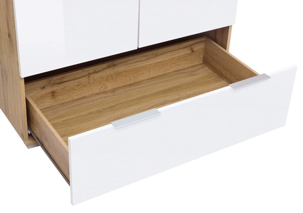 Šatní skříň BRW Zele SZF2D1S. Akce -10%