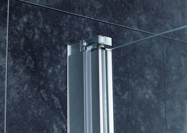 Oltens Trana sprchové dveře 80 cm skládací chrom lesk/průhledné sklo 21207100