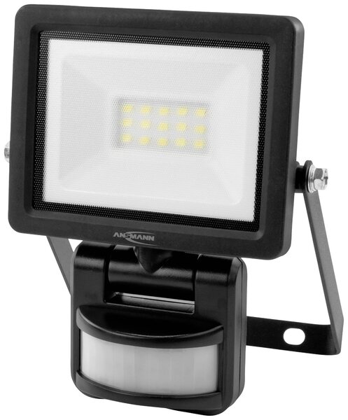 Ansmann WFL10W-S 1600-0621 nástěnný LED reflektor Energetická třída (EEK2021): E (A - G) 10 W Barvy světla (LED svítidlo): denní bílá