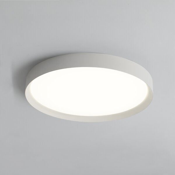 ACB Iluminacion Stropní LED svítidlo MINSK, ⌀ 40 cm, 22W, CRI90 Barva: Černá, Teplota světla: 3000K - teplá bílá, Stmívání, řízení: ON/OFF (bez stmívání)