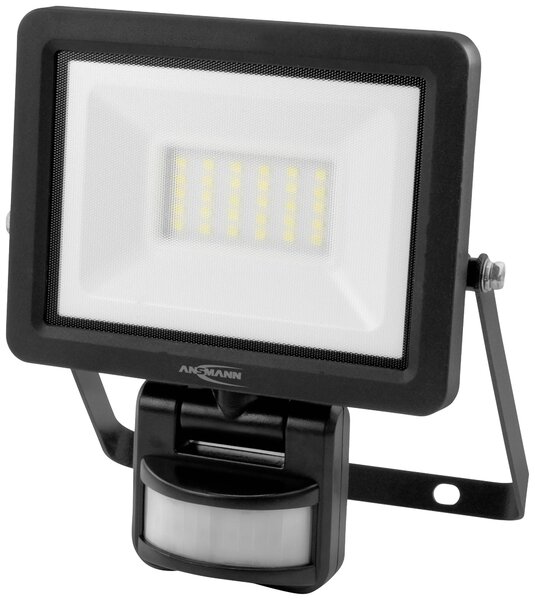 Ansmann WFL20W-S 1600-0622 nástěnný LED reflektor Energetická třída (EEK2021): E (A - G) 20 W Barvy světla (LED svítidlo): denní bílá