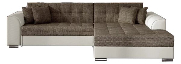 Rohová rozkládací sedačka SORENTO, 294x80x196, berlin04/soft033(beige), pravá