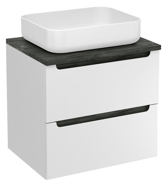 Koupelnová skříňka pod umyvadlo Naturel Stilla 60x60x45 cm bílá STILLAD06056DC