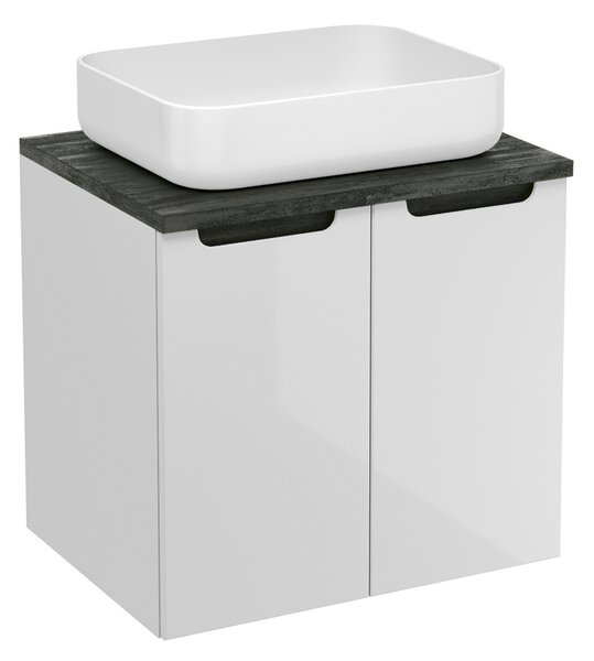 Koupelnová skříňka pod umyvadlo Naturel Stilla 60x60x45 cm bílá STILLAD06033DC