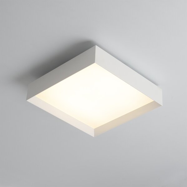 ACB Iluminacion Stropní LED svítidlo MUNICH, š. 40 cm, 26W, CRI90 Barva: Černá, Stmívání, řízení: ON/OFF (bez stmívání)