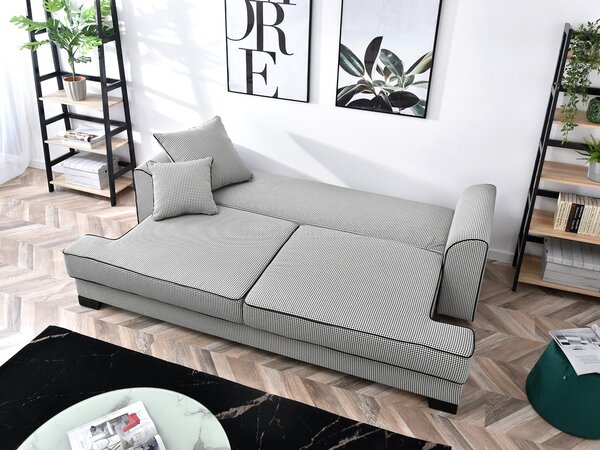 Pohovka trojsedačka Marilyn (černá). Akce -15%