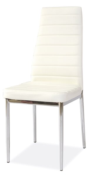 Jídelní židle Herbert (ekokůže bílá). 761493