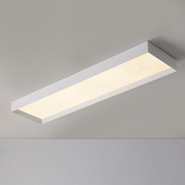 ACB Iluminacion Stropní LED svítidlo MUNICH, š. 120 cm, 55W, CRI90 Barva: Černá, Teplota světla: 3000K - teplá bílá, Stmívání, řízení: ON/OFF (bez stmívání)