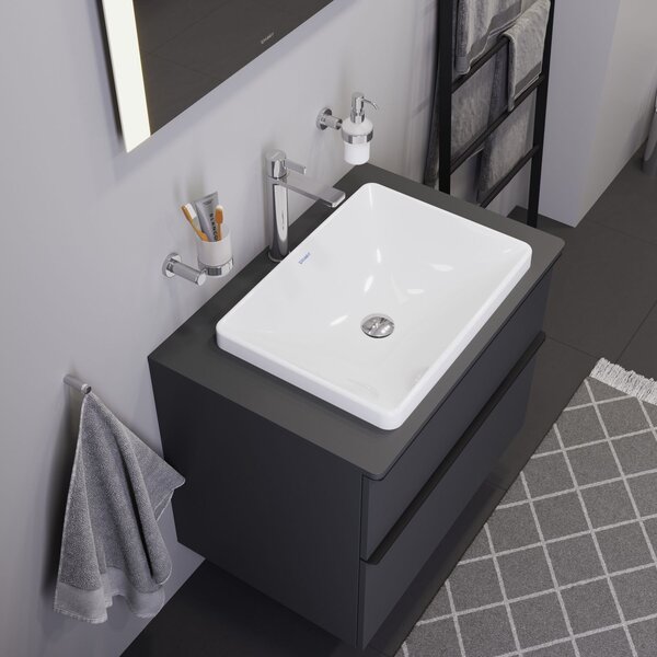 Duravit D-Neo umyvadlo 60x44 cm obdélníkový zápustný bílá 0358600079