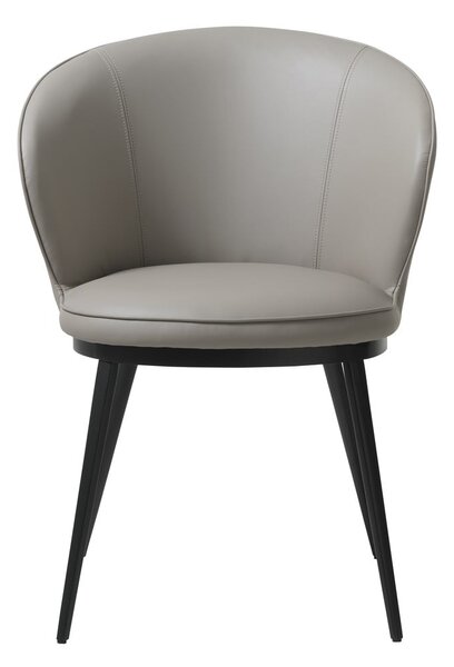 Šedé křeslo Unique Furniture Gain