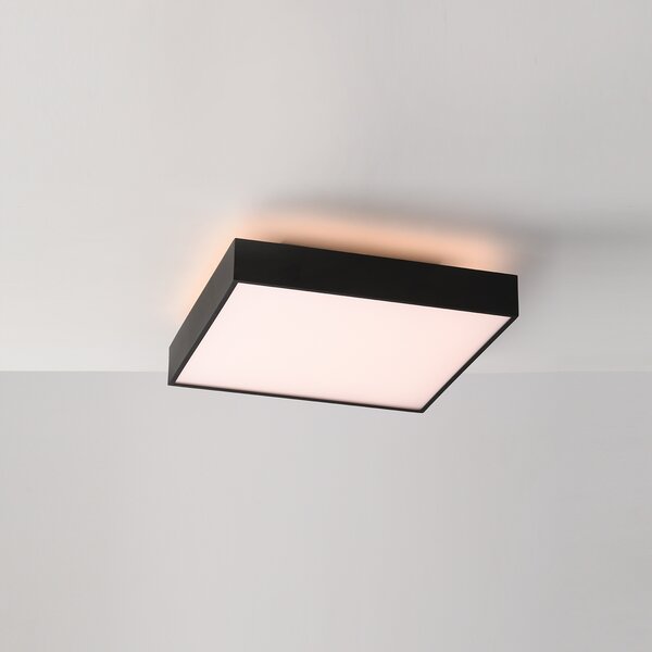 ACB Iluminacion Stropní LED svítidlo OPORTO, š. 40 cm, 40W + 5W, CRI90, CCT switch 2700-3000K Barva: Bílá, Stmívání, řízení: ON/OFF (bez stmívání)
