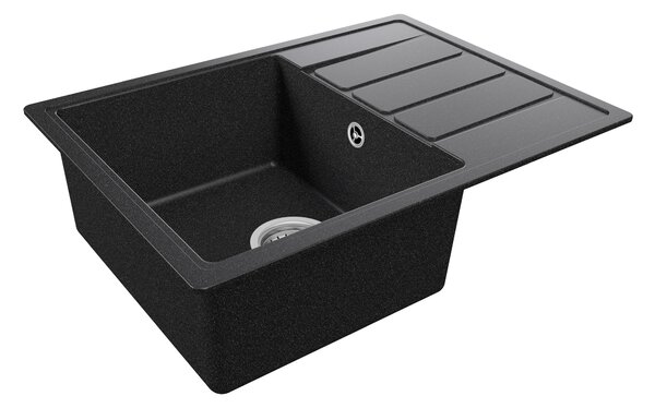 Teka Comfor TQ granitový dřez 62x44 cm šedá/grafitová/onyx 115350000