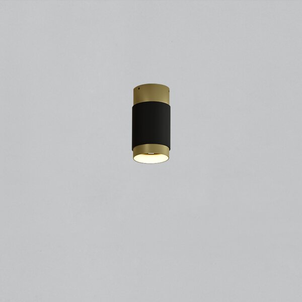 ACB Iluminacion Stropní LED svítidlo LUX, ⌀ 6 cm, 13W, CRI90 Barva: Černá, Stmívání, řízení: ON/OFF (bez stmívání)