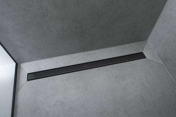Hansgrohe Raindrain vnější prvek odtoku 80 cm černá 56038670