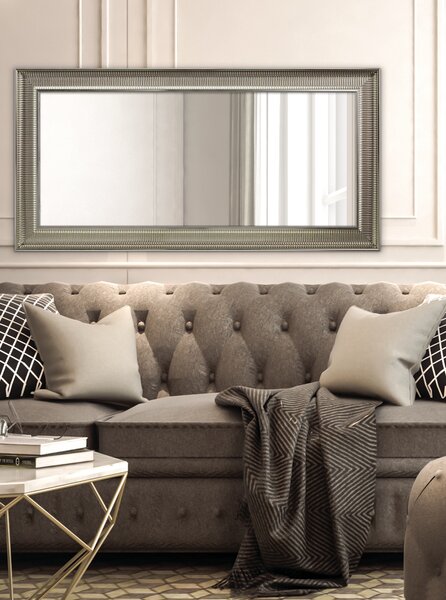Ars Longa Arezzo zrcadlo 67x87 cm obdélníkový stříbrná AREZZO5070-S