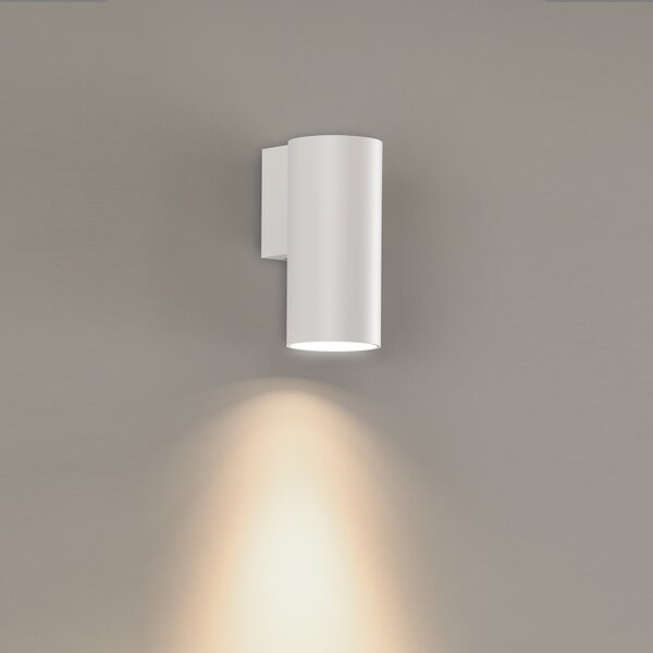 ACB Iluminacion Nástěnné LED svítidlo PIPE, v. 12 cm, 12W, CRI90 Barva: Bílá, Stmívání, řízení: ON/OFF (bez stmívání)