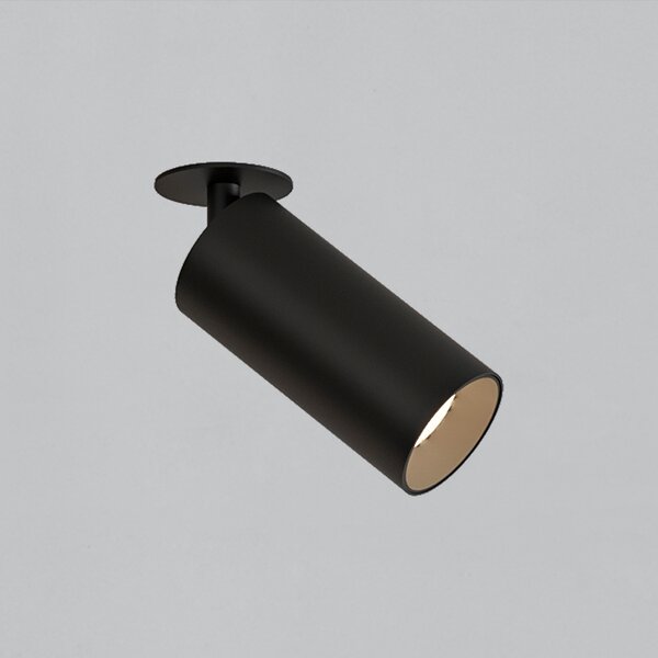ACB Iluminacion Zapuštěné LED svítidlo PIPE, v. 13 cm, 12W, CRI90 Barva: Bílá, Stmívání, řízení: DALI/PUSH