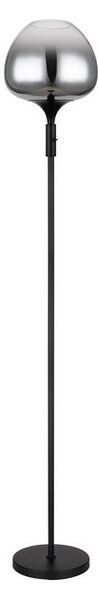 Stojací lampa 1x E27 čierna, dymová IP20 GLOBO lighting MAXY 15548S2