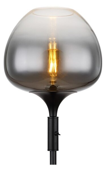 Stojací lampa 1x E27 čierna, dymová IP20 GLOBO lighting MAXY 15548S2