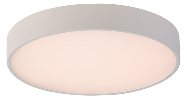 ACB Iluminacion Stropní LED svítidlo ROMA, ⌀ 40 cm, 40W + 5W, CRI90, CCT switch 2700-3000K Barva: Černá, Stmívání, řízení: ON/OFF (bez stmívání)