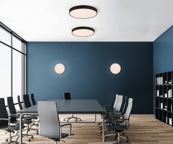 ACB Iluminacion Stropní LED svítidlo ROMA, ⌀ 60 cm, 65W + 9W, CRI90, CCT switch 2700-3000K Barva: Bílá, Stmívání, řízení: ON/OFF (bez stmívání)
