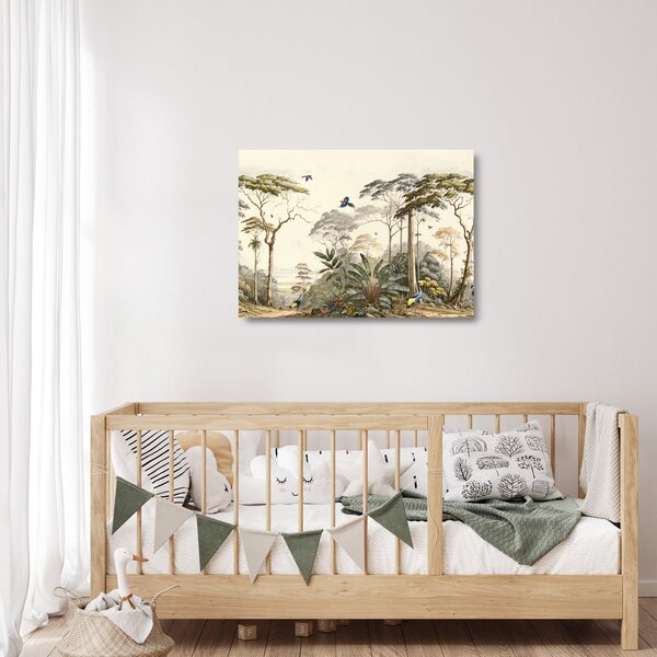 Skleněný obraz - Amazonský prales (70x50 cm)