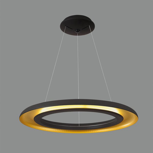 ACB Iluminacion Závěsné LED svítidlo SHIITAKE, ⌀ 70 cm, 50W, CRI90 Stmívání, řízení: ON/OFF (bez stmívání)