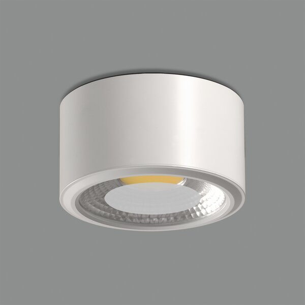 ACB Iluminacion Stropní LED svítidlo STUDIO, ⌀ 9 cm, 8W, CRI90 Barva: Bílá, Stmívání, řízení: TRIAC