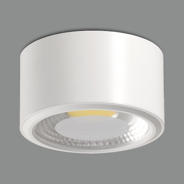ACB Iluminacion Stropní LED svítidlo STUDIO, ⌀ 12 cm, 12W, CRI90 Barva: Černá, Stmívání, řízení: DALI/PUSH