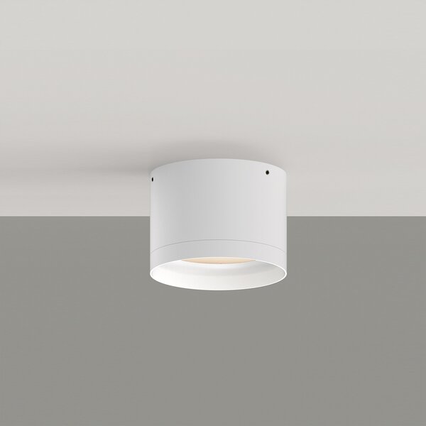 ACB Iluminacion Stropní LED svítidlo TECH, ⌀ 10 cm, 9W, CRI90, IP44 Barva: Černá, Stmívání, řízení: ON/OFF (bez stmívání)