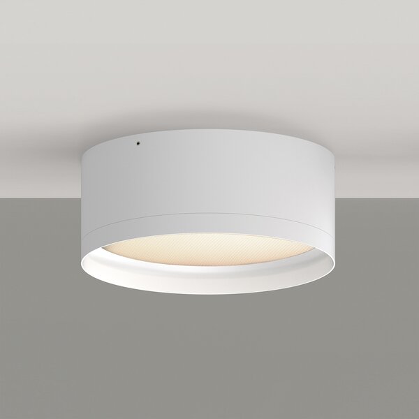 ACB Iluminacion Stropní LED svítidlo TECH, ⌀ 20 cm, 25W, CRI90, IP44 Barva: Černá, Stmívání, řízení: ON/OFF (bez stmívání)