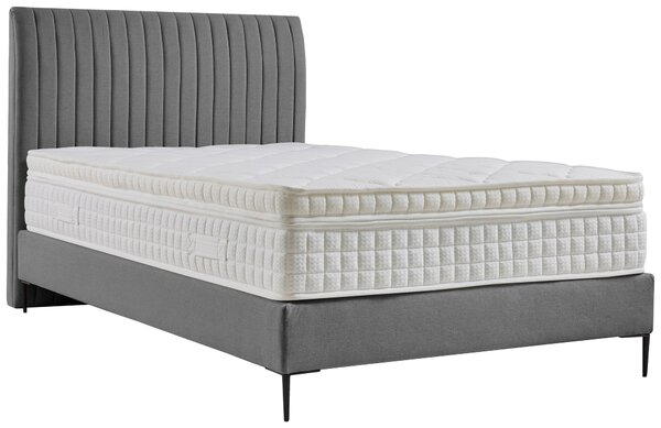 POSTEL BOXSPRING, 120/200 cm, šedá MID.YOU - Online Only postele, Online Only