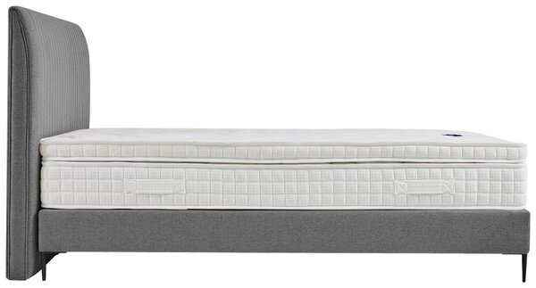 POSTEL BOXSPRING, 180/200 cm, šedá MID.YOU - Online Only postele, Online Only