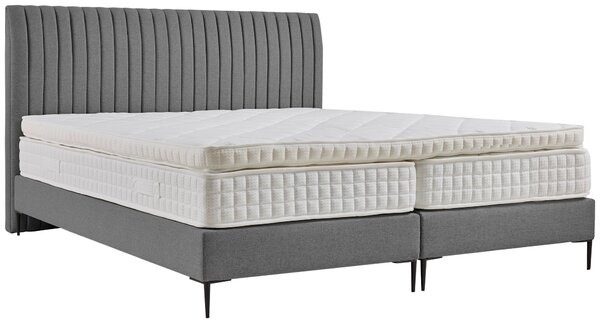 POSTEL BOXSPRING, 180/200 cm, šedá MID.YOU - Online Only postele, Online Only