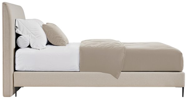 POSTEL BOXSPRING, 120/200 cm, krémová MID.YOU - Online Only postele, Online Only