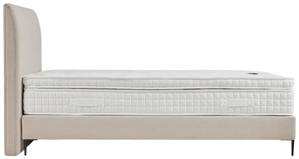 POSTEL BOXSPRING, 120/200 cm, krémová MID.YOU - Online Only postele, Online Only