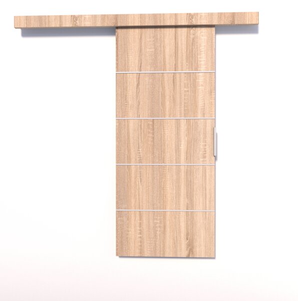 Posuvné interiérové dveře BARRET 2 - 76 cm, dub sonoma